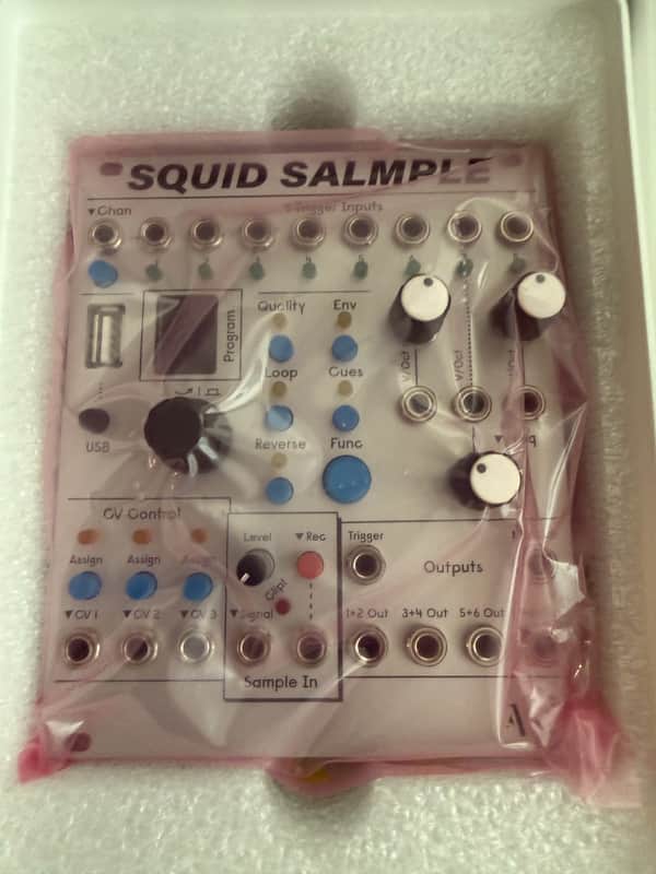 ALM/Busy Circuits ALM022 Squid Salmple 8-Channel Sampler Eurorack Synth Module
