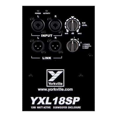 Yorkville YXL18SP 1000W Powered Subwoofer image 5