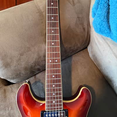 2002 Hamer USA Newport Pro — Jazzburst — 6 lbs 11 oz image 3