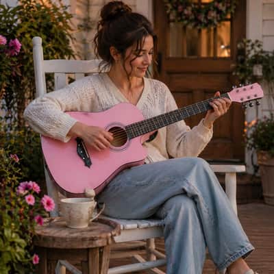 🎸Classical/38 Inch Acoustic Guitar +Soft Case/Gig Bag +Tuner +Strap +Picks!🎸 image 10