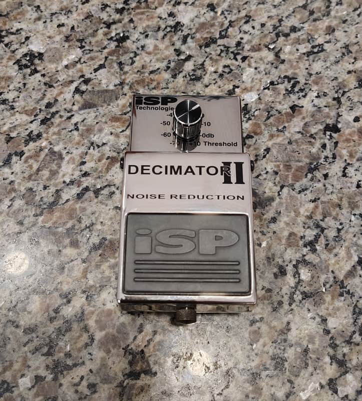 EXCELLENT CONDITION - ISP Technologies Decimator II Noise Reduction 2010s - Chrome image 1
