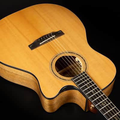 2022 Cort Gold Edge - Natural | All Solid Grand Auditorium Acoustic Guitar Torrefied Sitka Spruce Top Myrtlewood L.R. Baggs Anthem Pickup | OHSC image 7