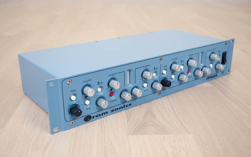 Oram Sonics MWS Dual Channel Preamp Equalizer Class A Analog Rack