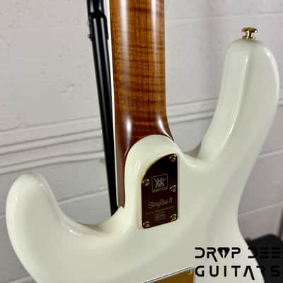 Ernie Ball Music Man Cory Wong StingRay II Deluxe Electric Guitar w/ Case-Polaris White image 14
