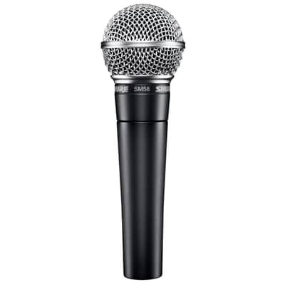 Shure SM58-LC Cardioid Dynamic Vocal Microphone