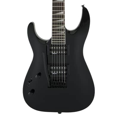 Jackson JS Series JS22 Dinky Arch Top DKA LH - Gloss Black w/ Amaranth FB image 1