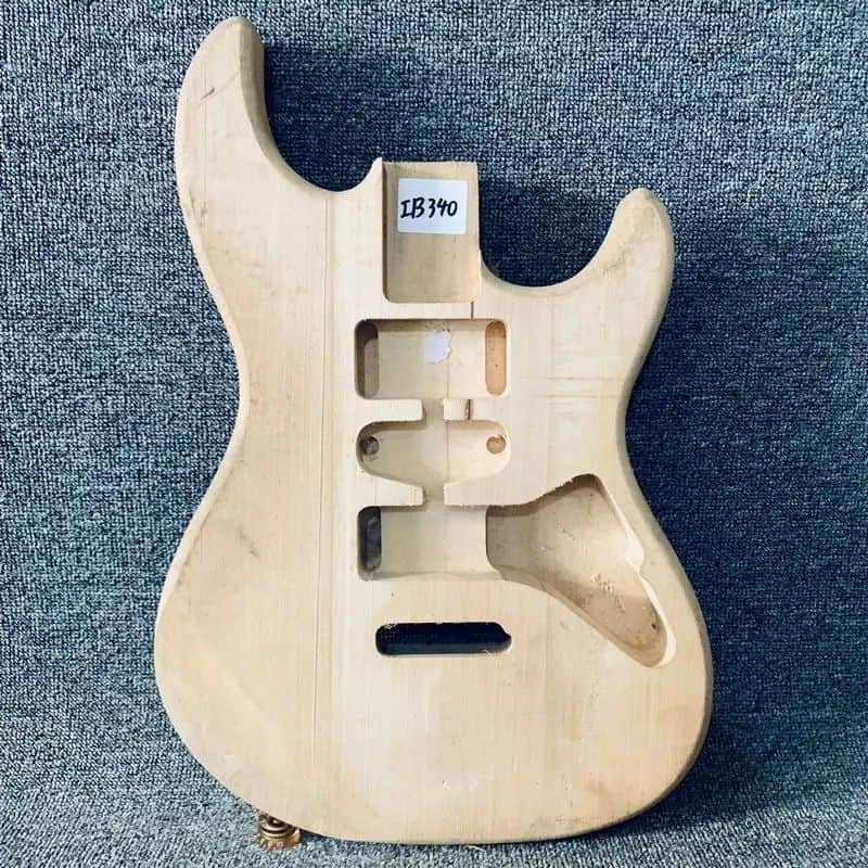 Basswood Strat Style Guitar Body image 1