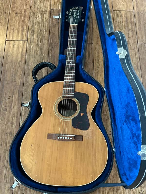 1965 Guild F-30 NT Acoustic Guitar Natural - Hoboken NJ - needs repair image 1