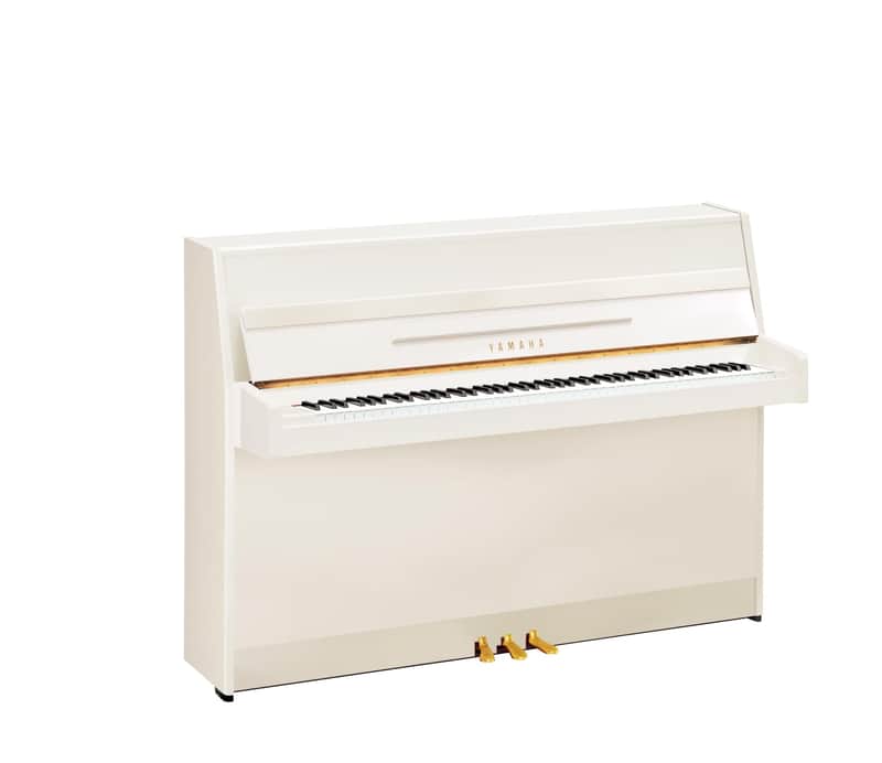 PIANOFORTE ACUSTICO YAMAHA B1 PWH BIANCO LUCIDO image 1