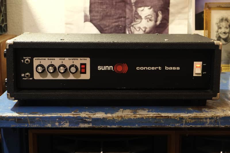 Sunn Concert Bass Head | Reverb Canada