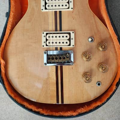 Washburn Falcon 1978 Mimaki Maple original vintage dc neck through body. image 3