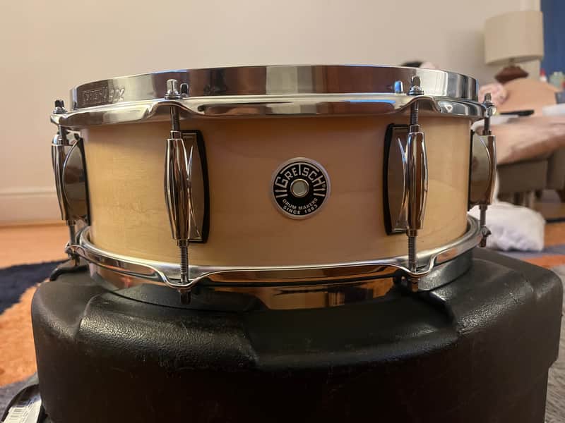 Mint Gretsch 5x14 Brooklyn Straight Satin Snare Drum image 1