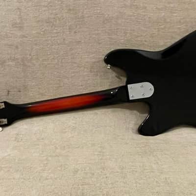 1960’s Unbranded Sekova Mentor 12 String Guitar Variant Redburst Hockey Stick Headstock Electric XII MIJ Japan Rare / VIDEO image 9