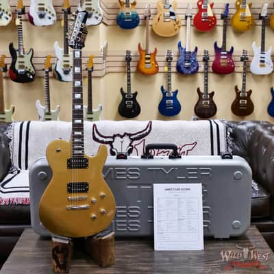 James Tyler JTG M1 (Mongoose) HH Set-Neck Maple Top Okoume Body & Neck Rosewood Fingerboard Egyptian Gold 7.30 LBS image 9