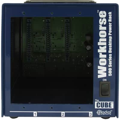 Radial Engineering Workhorse Cube 3-Slot 500 Series Power Rack image 1