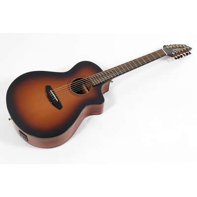 Breedlove Organic Solo Pro CE Red Cedar-African Mahogany 12-String Concert Acoustic-Electric Guitar Regular Edge Burst image 1