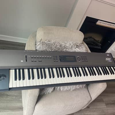 Korg N264 76-Key Music Workstation 1990s - Gray image 7