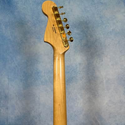 2025 Fender Japan Traditional Collection '60s Jazzmaster – Black Pearl / Gold, Matching Headstock, MIJ image 11