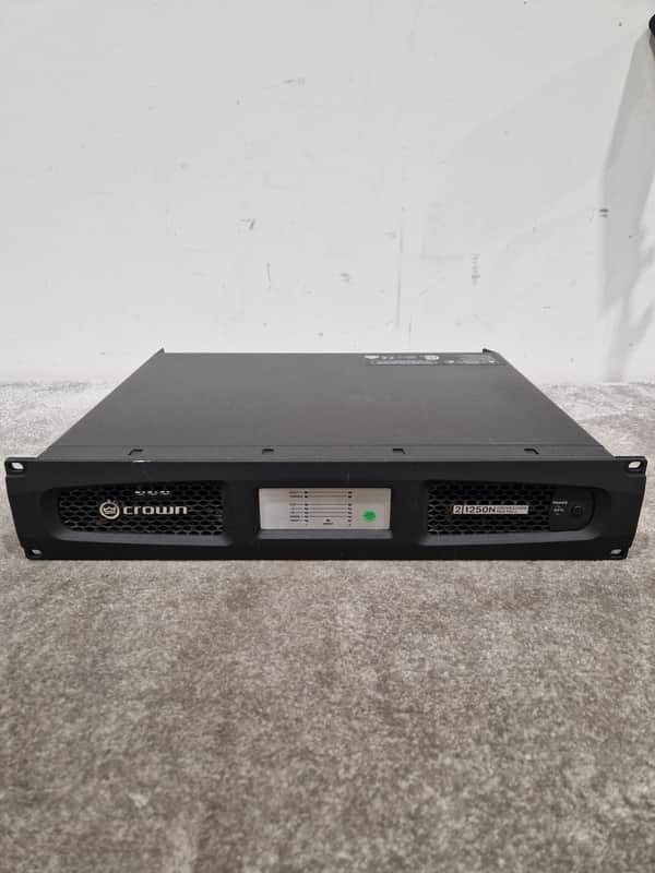 Crown DCI 2|1250N - Network Amplifier - Excellent w/ Power Supply image 1
