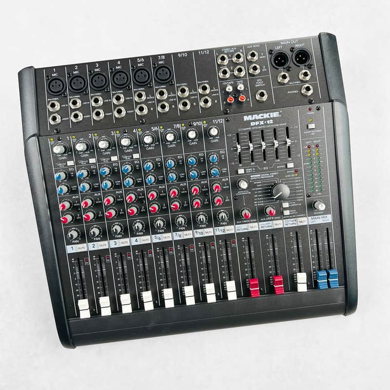 Mackie DFX12 12-Channel Mixer - Black Bild 1