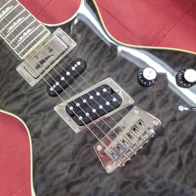 Epiphone Nighthawk Custom Reissue - Trans Black image 5