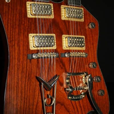 Gretsch Namm Show Double Neck Billy Bo Palomino Guitar G6199G-612 Custom image 8