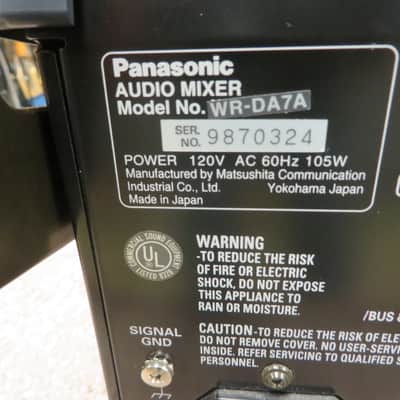 Panasonic Ramsa WR-DA7 32 Channel Digital Mixer & Meter Bridge image 5