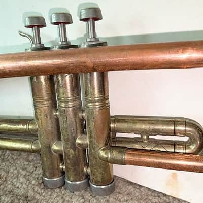 Conn Director "Shooting Star", 18B Trumpet 1956 Tri tone, brass, Nickel, Coprion Bell PLAYER image 4