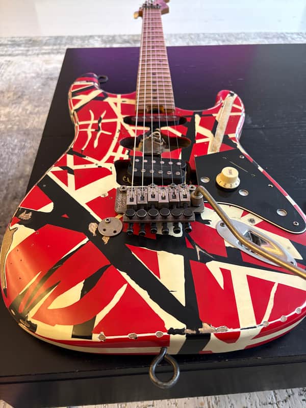 EVH Striped series Frankie Frankenstrat Relic image 1