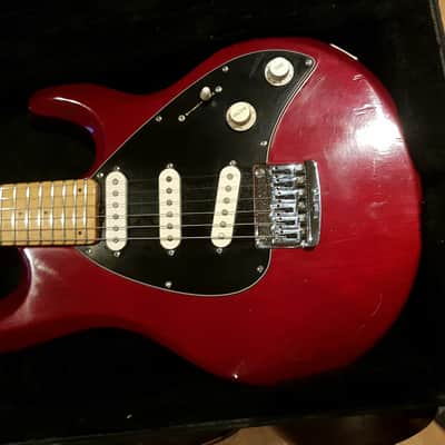 Ernie Ball Musicman Silhouette 1990 Trans Red image 7