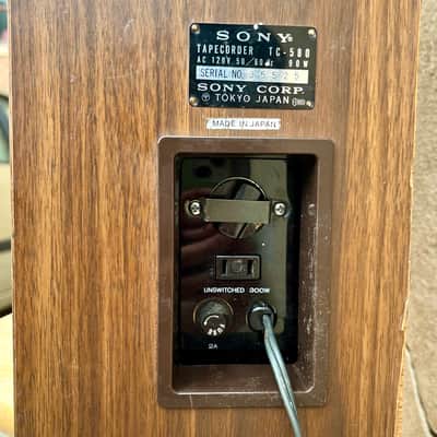 Sony TC-580 Reel To Reel 1/4'' Tape Machine image 7