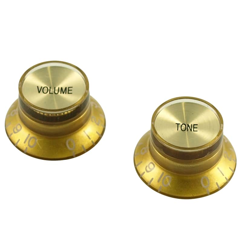 WD Gold Volume/Tone Reflector Knobs image 1