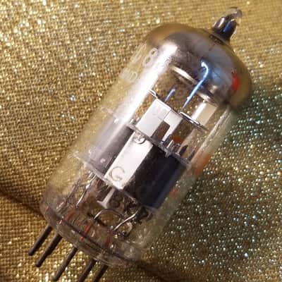 Amperex 6DJ8 tNOS AT1000 TESTED Vacuum Tube Heerlen Small Halo Getter GA7 GAA GAC T4 ECC88 dual triode 1962-1968 image 9