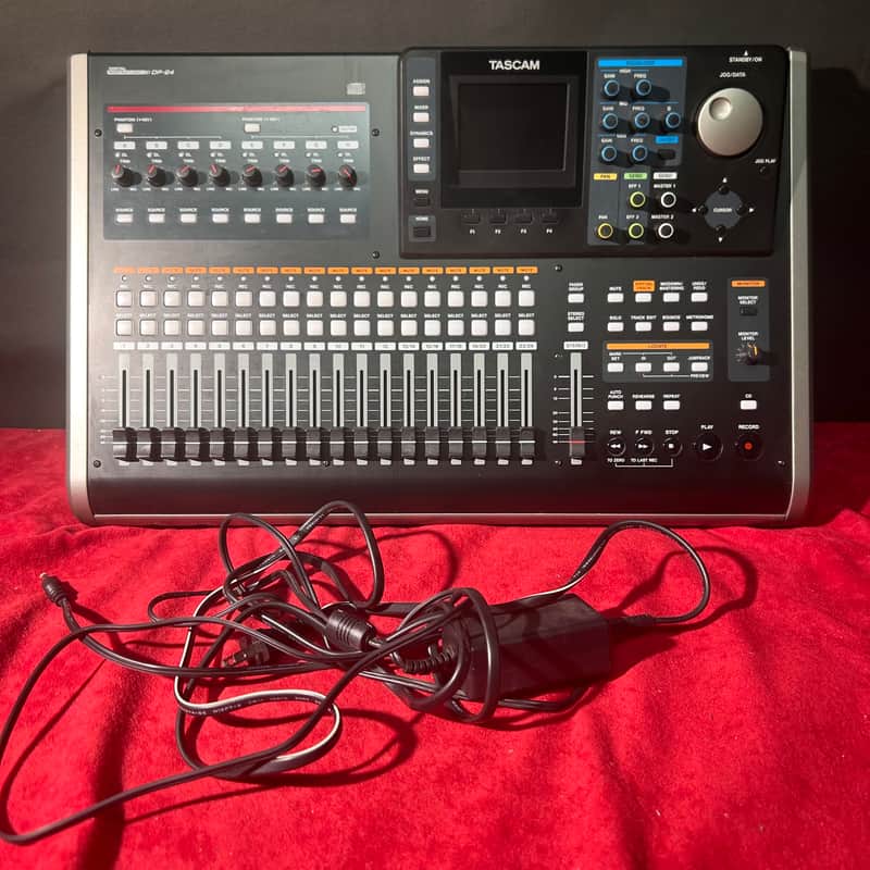 TASCAM Digital Portastudio DP-24 Portable 24 Channel Digital Recorder image 1