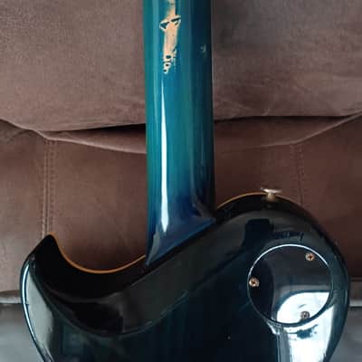 Aria Pro II PE-850 Transparent Blue 1990 Electric Guitar Ref.No 6054 image 2