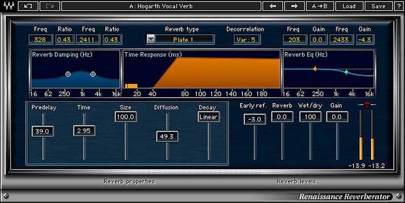 Waves Renaissance Reverb image 1