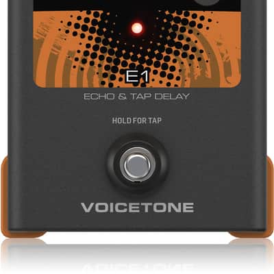 TC Helicon VOICETONE E1 Single-Button Stompbox for Compelling Vocal Echo Effects image 4