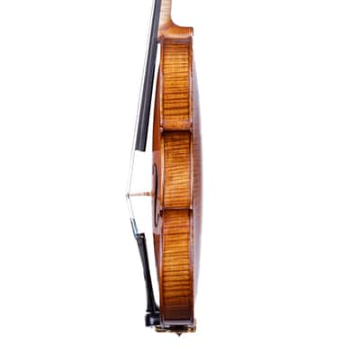 Guarneri del Gesu Violin 4/4 by Luthier Traian Sima, Reghin Romania 2021 #167 image 5