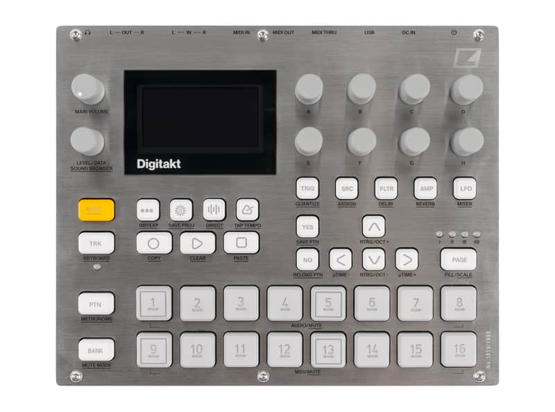 Elektron Digitakt e25 Edition 8-Voice Digital Drum Computer + Sampler [USED] image 1