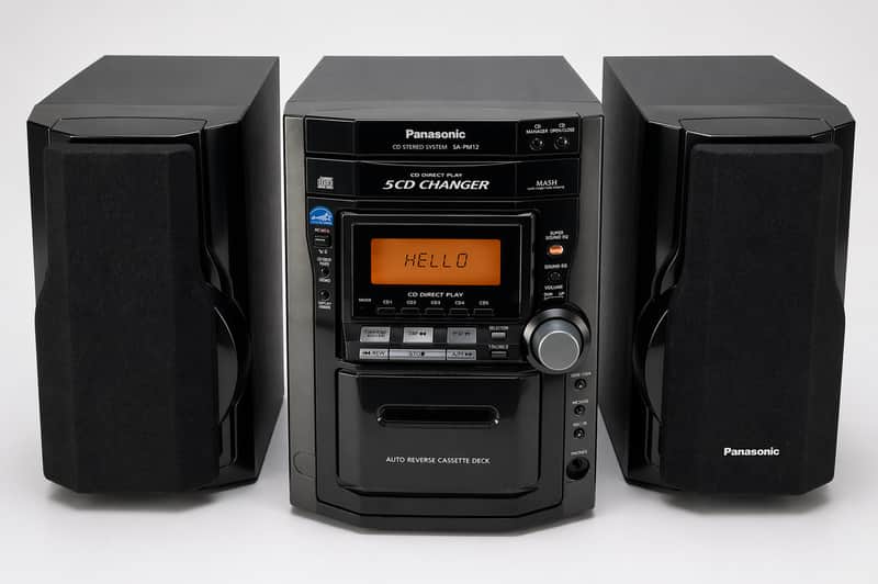 Panasonic SA-PM12 Compact Shelf Stereo System 1999–2002