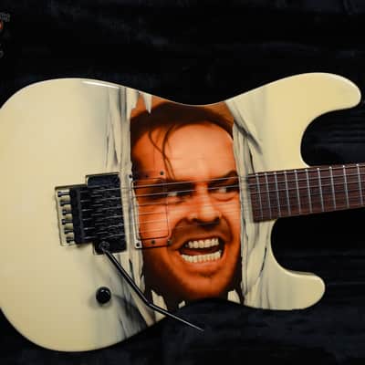 ESP M1 Custom Jack Nicholson “The Shining” Graphic 1994 w/OHSC image 13