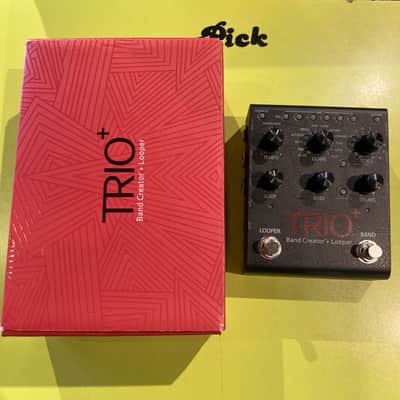 DigiTech TRIO Plus Band Creator + Looper 2010s - Black image 1