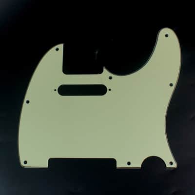Replacement Tele Standard Style Guitar pickguard ,3ply Vintage Mint Green