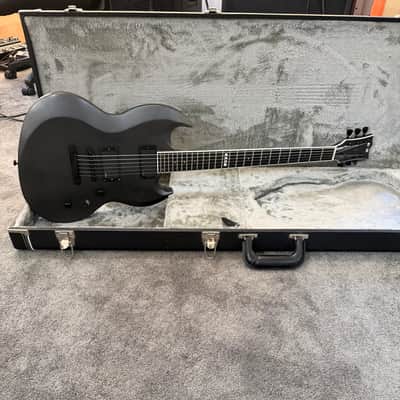 ESP E-II Viper Baritone 2019 - Charcoal Metallic Satin image 3