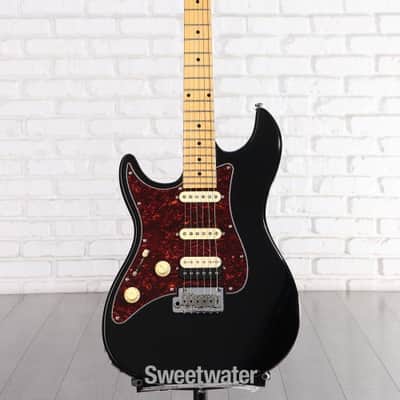 Sire Larry Carlton S7 HSS New Gen Left-handed Electric Guitar - Black  Maple Fingerboard (LCS7HSSNGLHBKd1) image 1