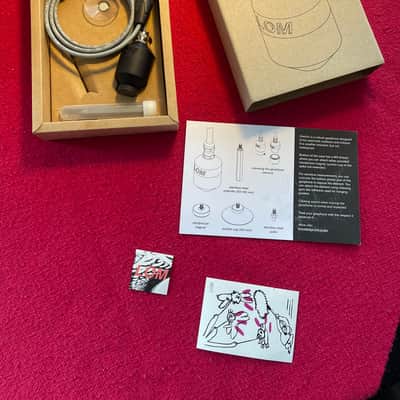 Ultra Rare LOM Geofon Geofón Omnidirectional Seismic Contact Microphone image 1