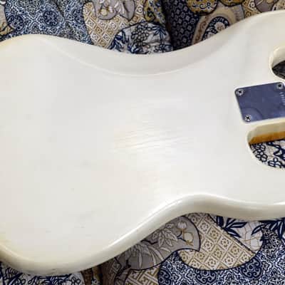 Fender Precision Bass Left Handed 1966 Aged Olympic White image 18