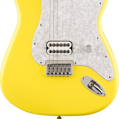 Fender Limited Edition Tom Delonge 6-String Stratocaster Electric Guitar with Seymour Duncan Invader Humbucker (Right-Handed, Graffiti Yellow) image 1