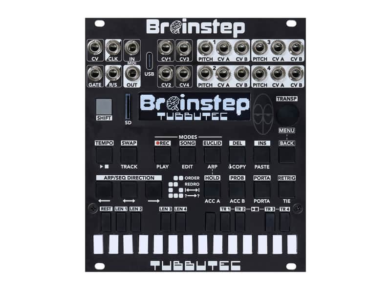 Tubbutec Brainstep Performance Sequencer (Black) image 1