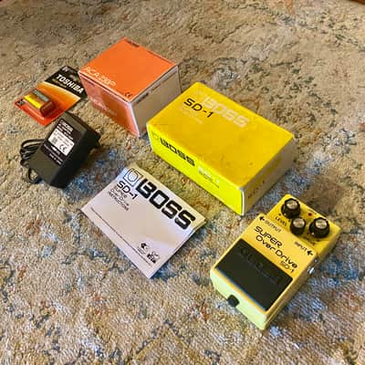 Boss SD-1 Super Overdrive 1981 - 1988 Made In Japan | Reverb Canada